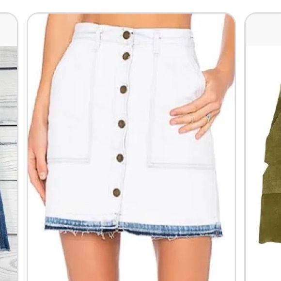 Current/Elliot The Naval Skirt. Size 27 - Picture 5 of 5